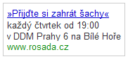 Reklama Google AdWords